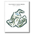 The Ridge At Back Brook, New Jersey - Printed Golf Courses