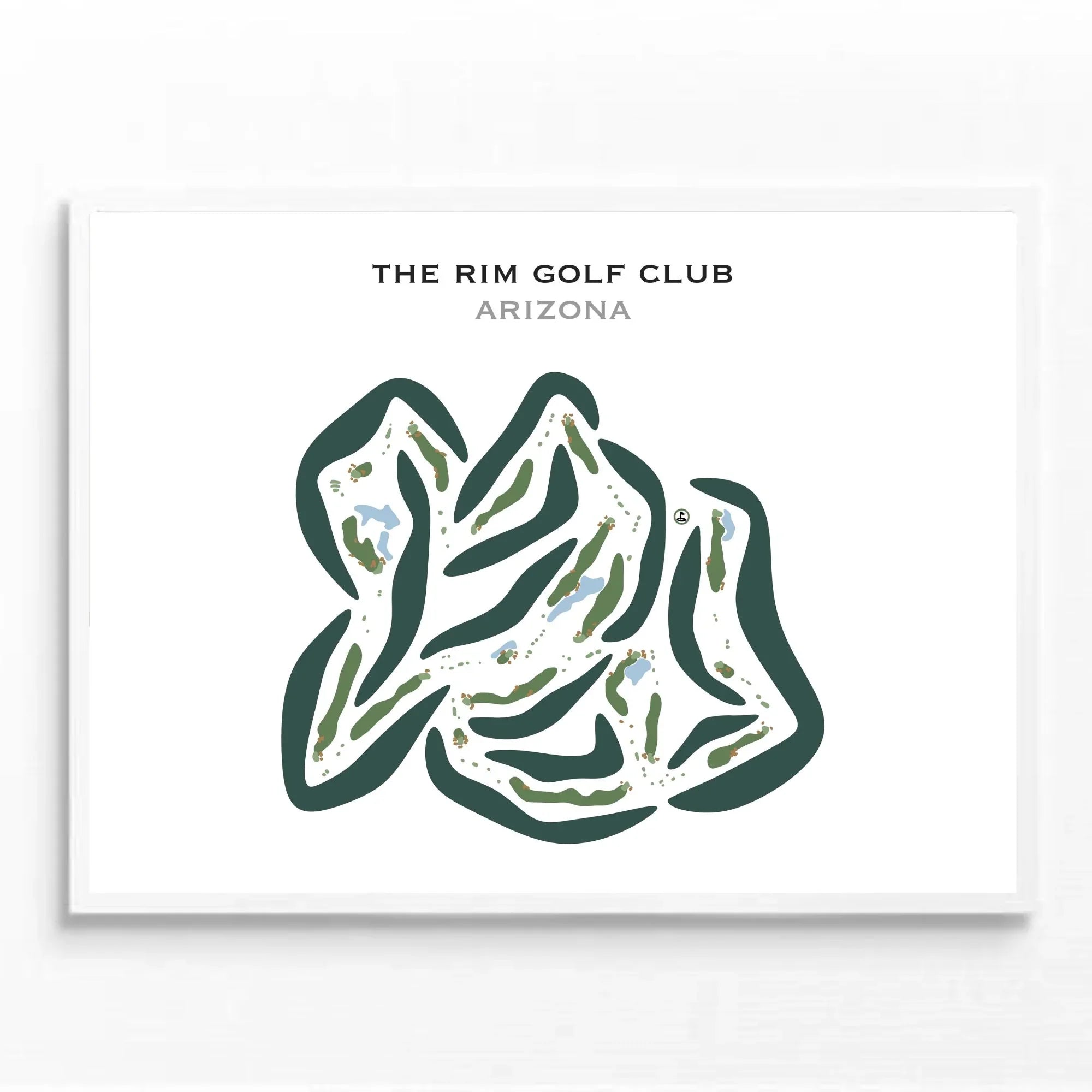 The Rim Golf Club, Arizona - Printed Golf Courses