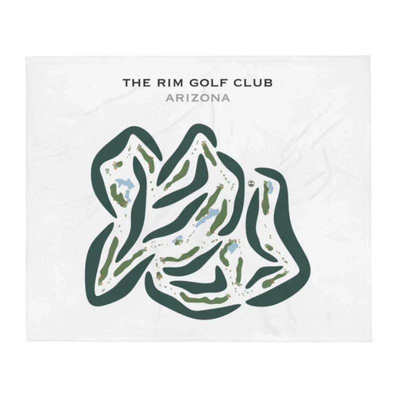 The Rim Golf Club, Arizona - Printed Golf Courses