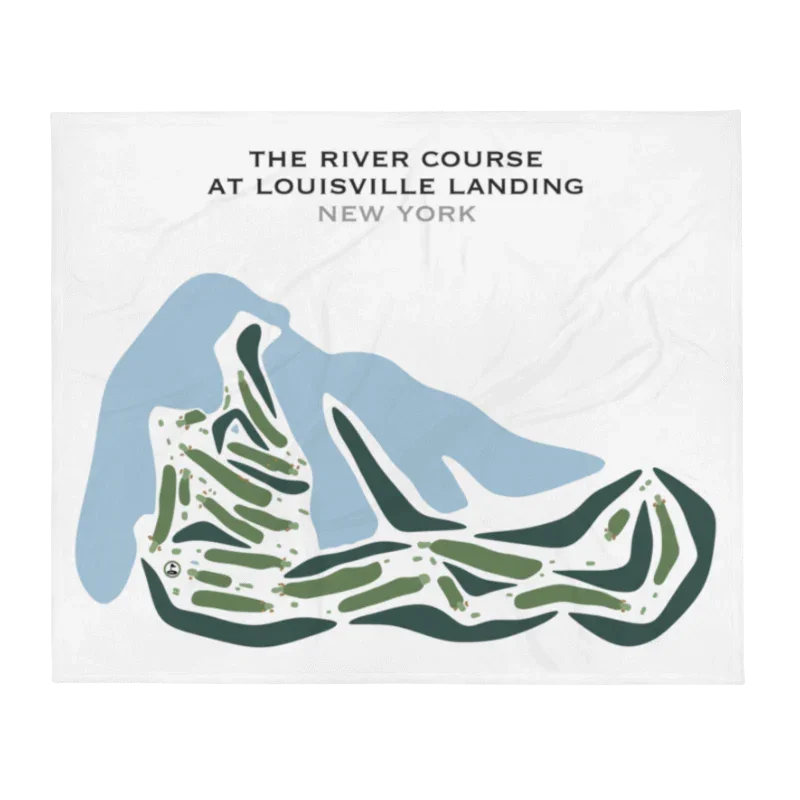 The River Course at Louisville Landing, New York - Printed Golf Courses