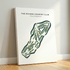 The Riviera Country Club, Pacific Palisades California - Printed Golf Courses