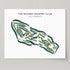 The Riviera Country Club, California - Printed Golf Courses