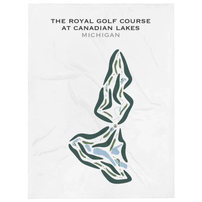 The Royal Golf Course at Canadian Lakes, Michigan - Printed Golf Courses