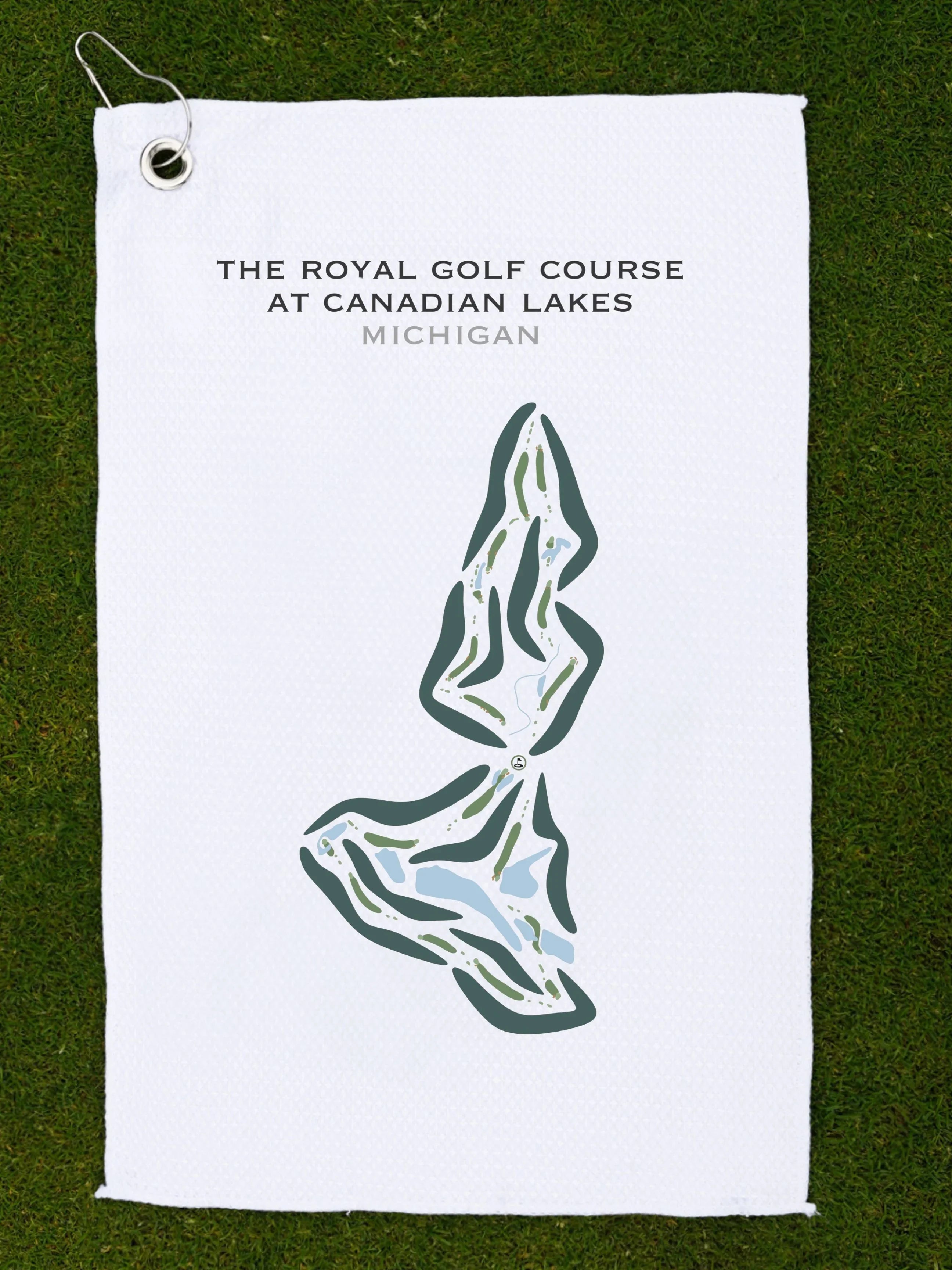 The Royal Golf Course at Canadian Lakes, Michigan - Printed Golf Courses