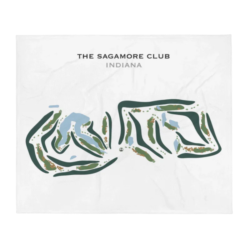 Sagamore Golf Club, Indiana - Printed Golf Courses