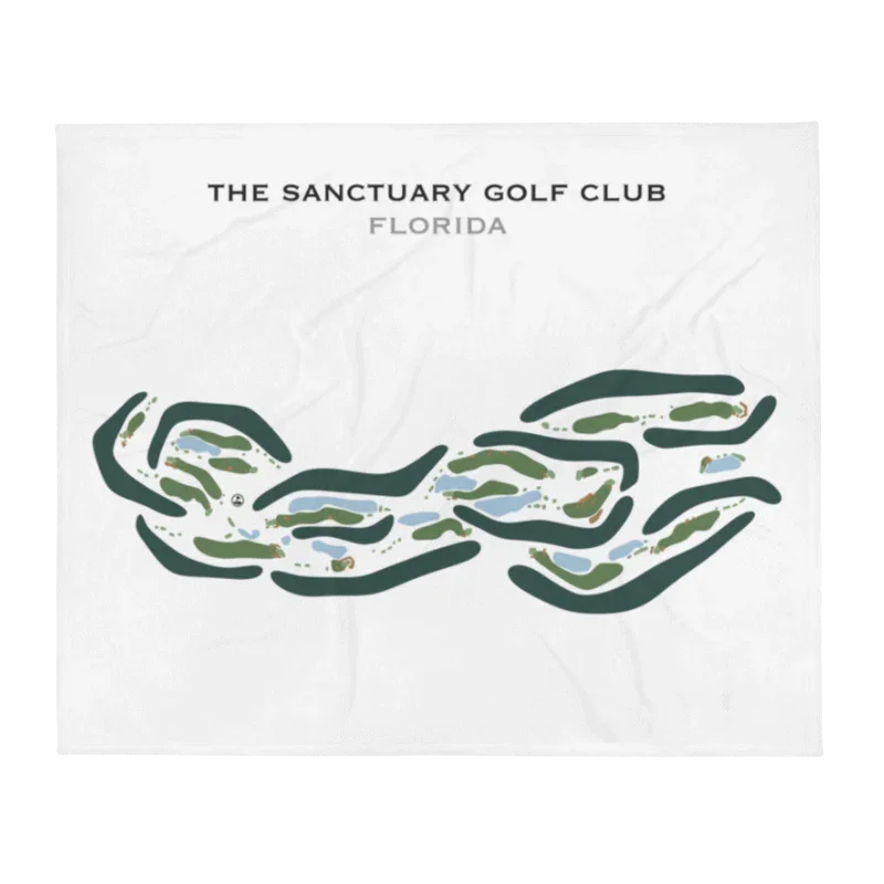 The Sanctuary Golf Club, Florida - Printed Golf Courses