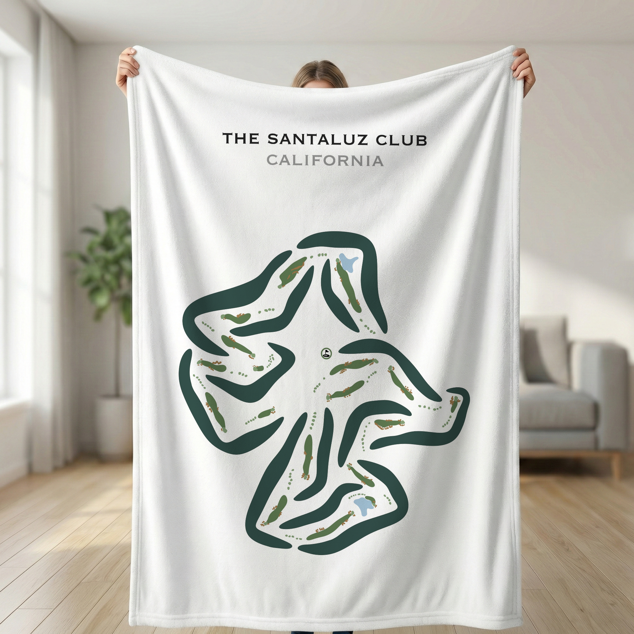The Santaluz Club, California - Printed Golf Courses