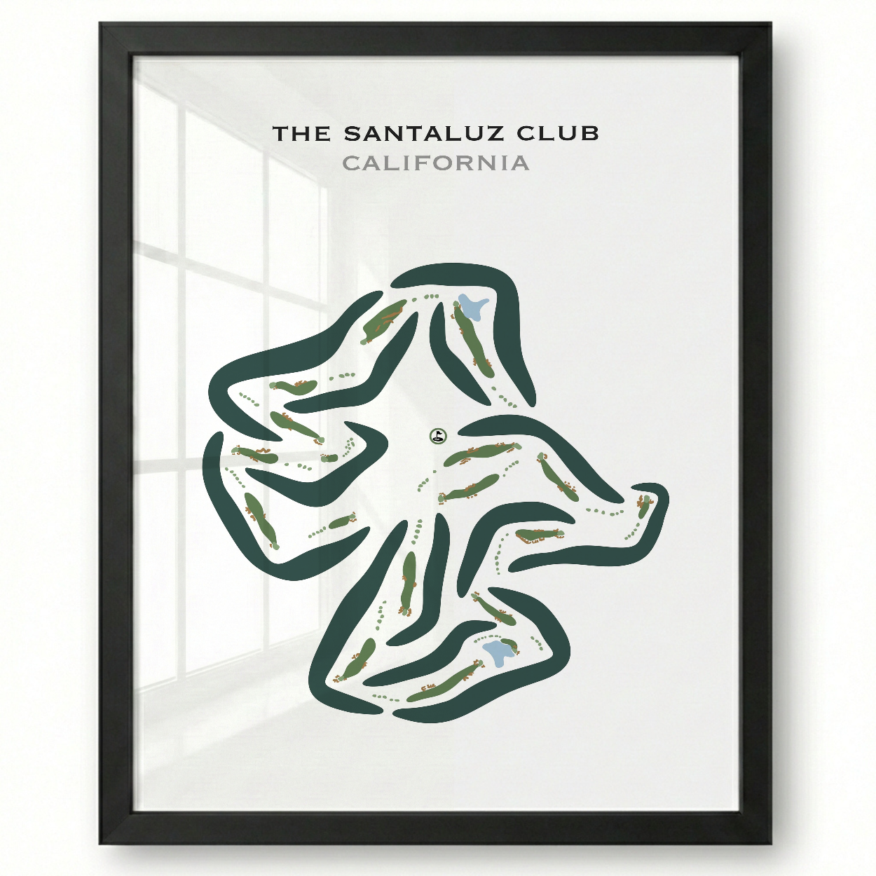 The Santaluz Club, California - Printed Golf Courses