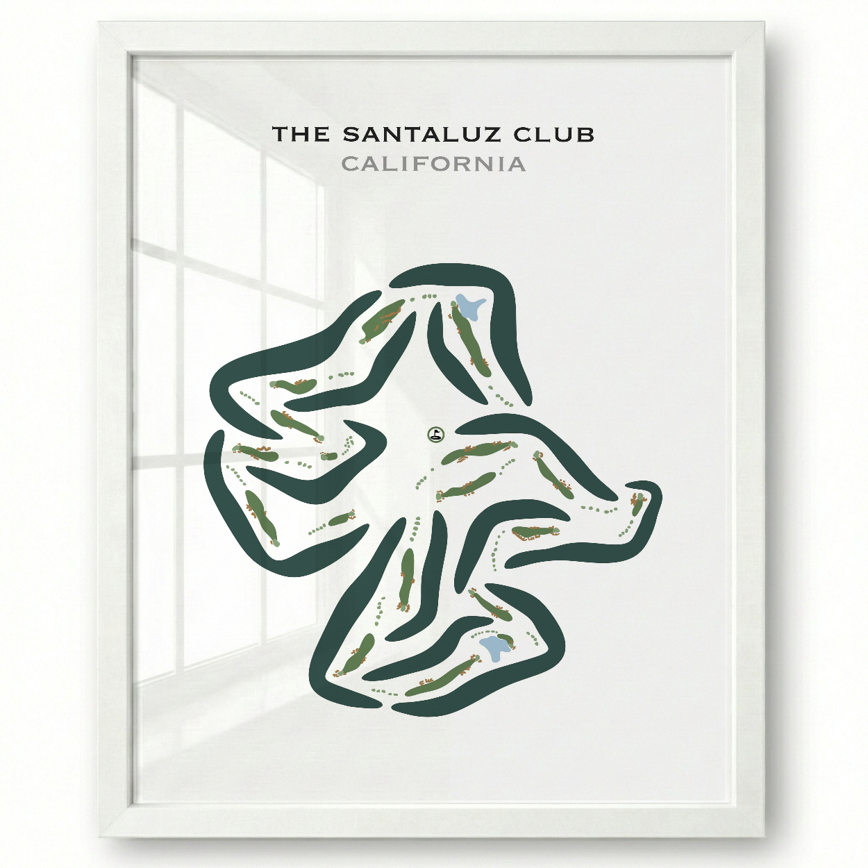The Santaluz Club, California - Printed Golf Courses