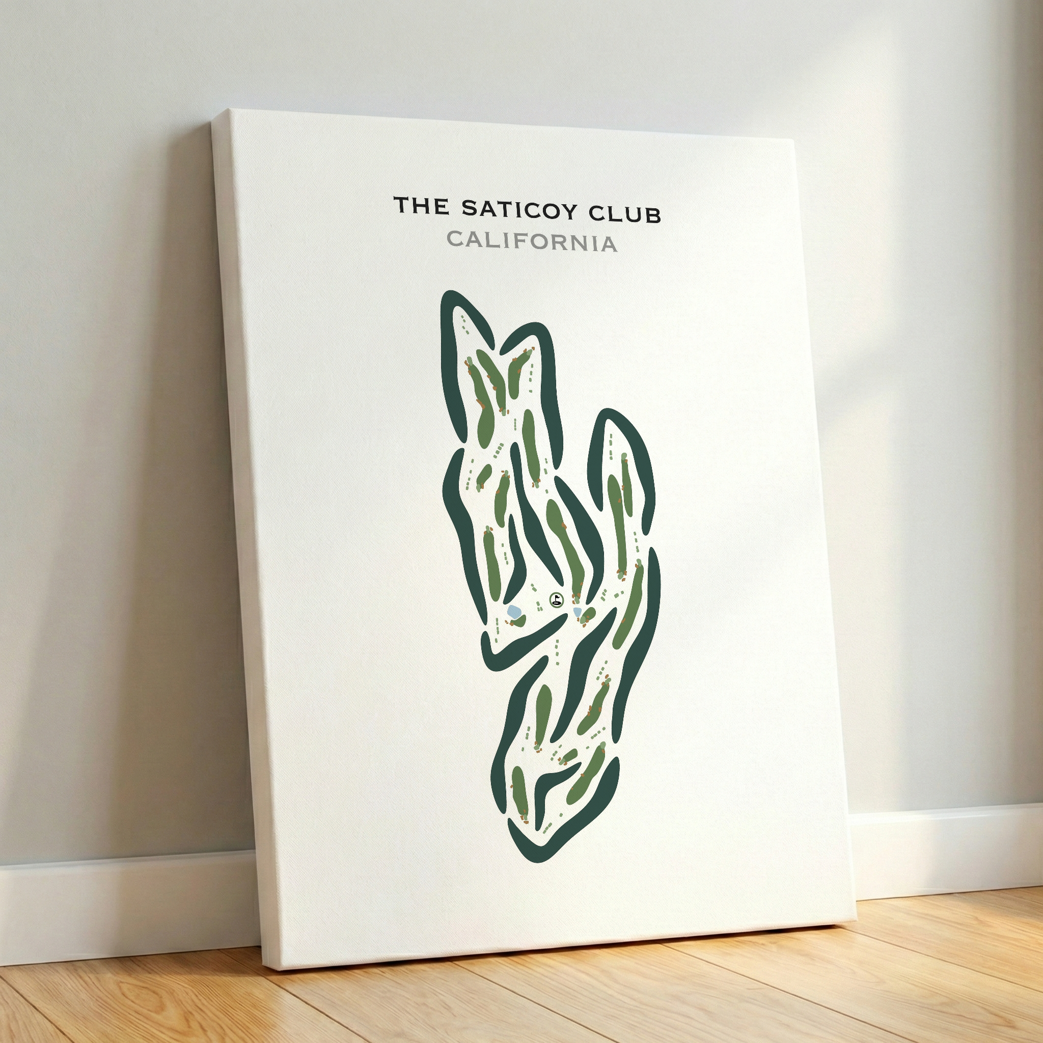 The Saticoy Club, California - Printed Golf Courses