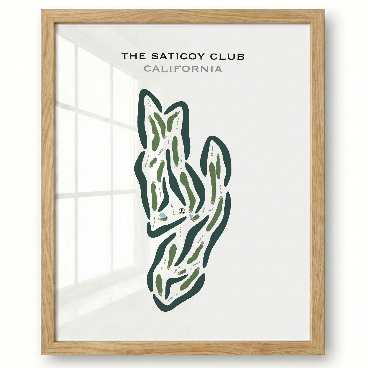 The Saticoy Club, California - Printed Golf Courses