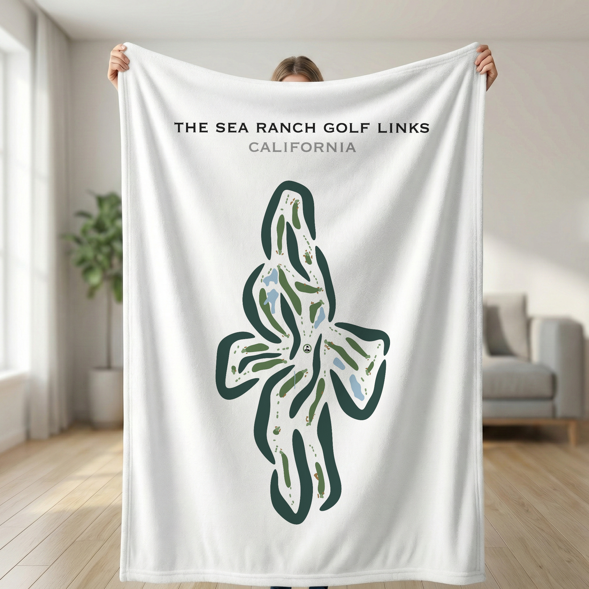 The Sea Ranch Golf Links, California - Printed Golf Courses