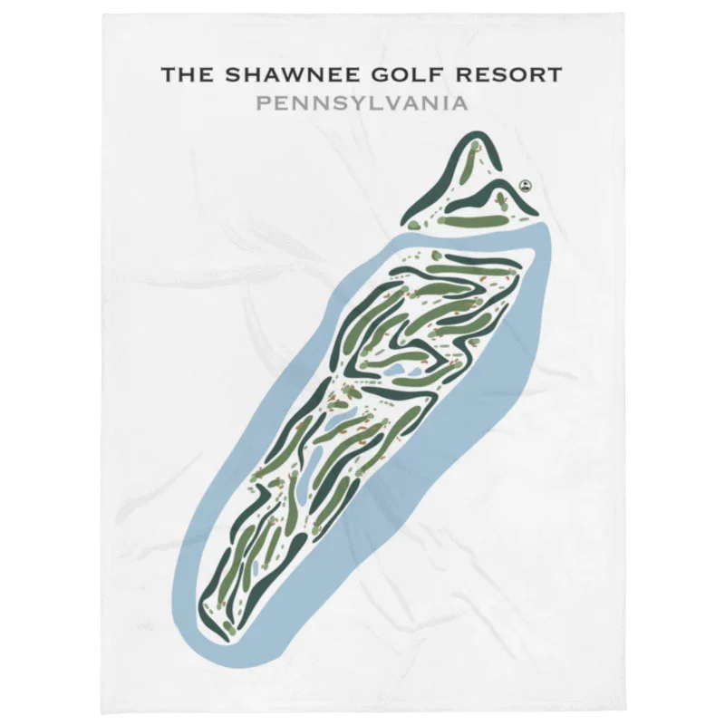 The Shawnee Golf Resort, Pennsylvania - Printed Golf Courses
