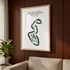 The Shoe Course at Golden Horseshoe Golf Club, Virginia - Printed Golf Courses
