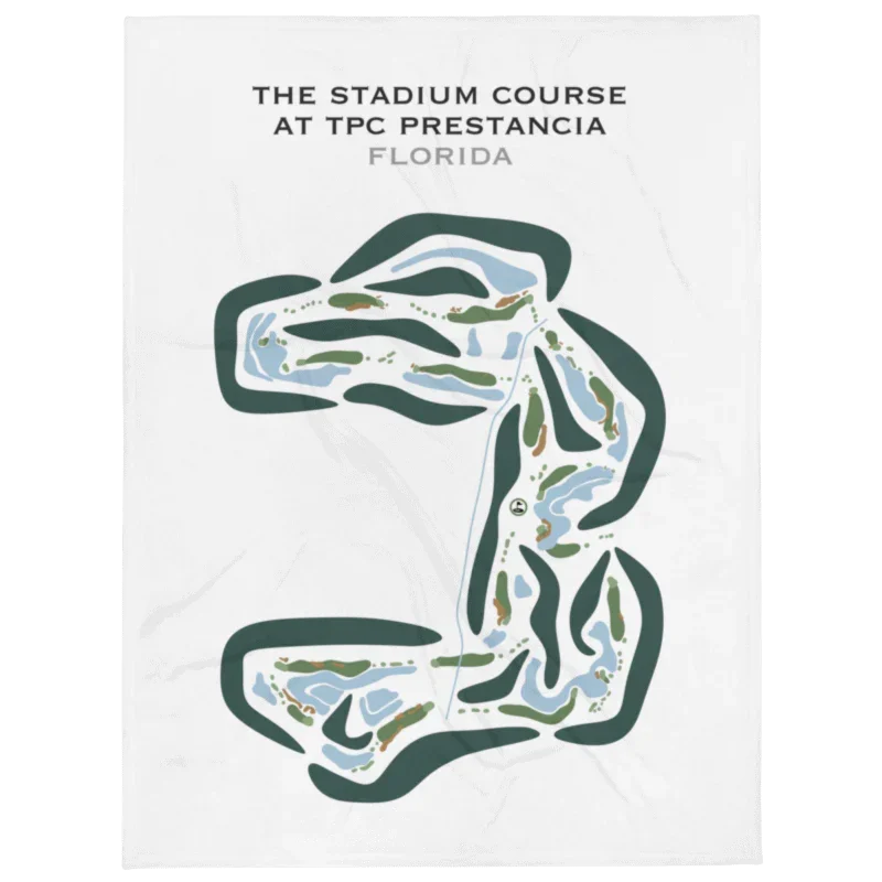 The Stadium Course at TPC Prestancia, Florida - Printed Golf Courses