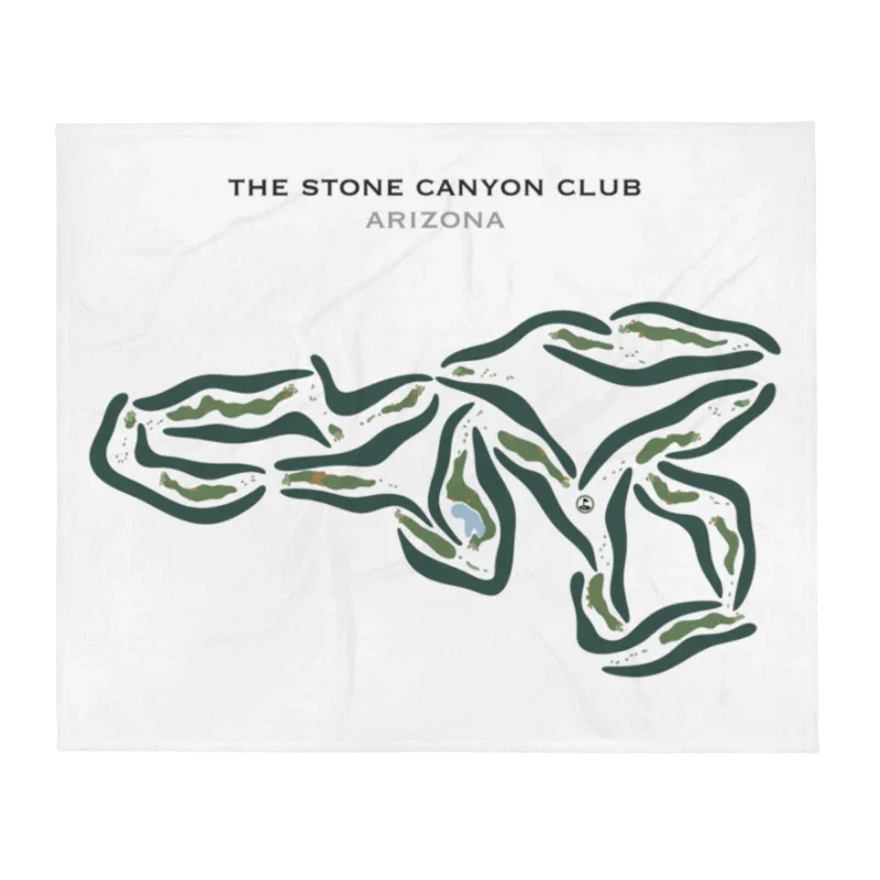 The Stone Canyon Club, Arizona - Printed Golf Courses