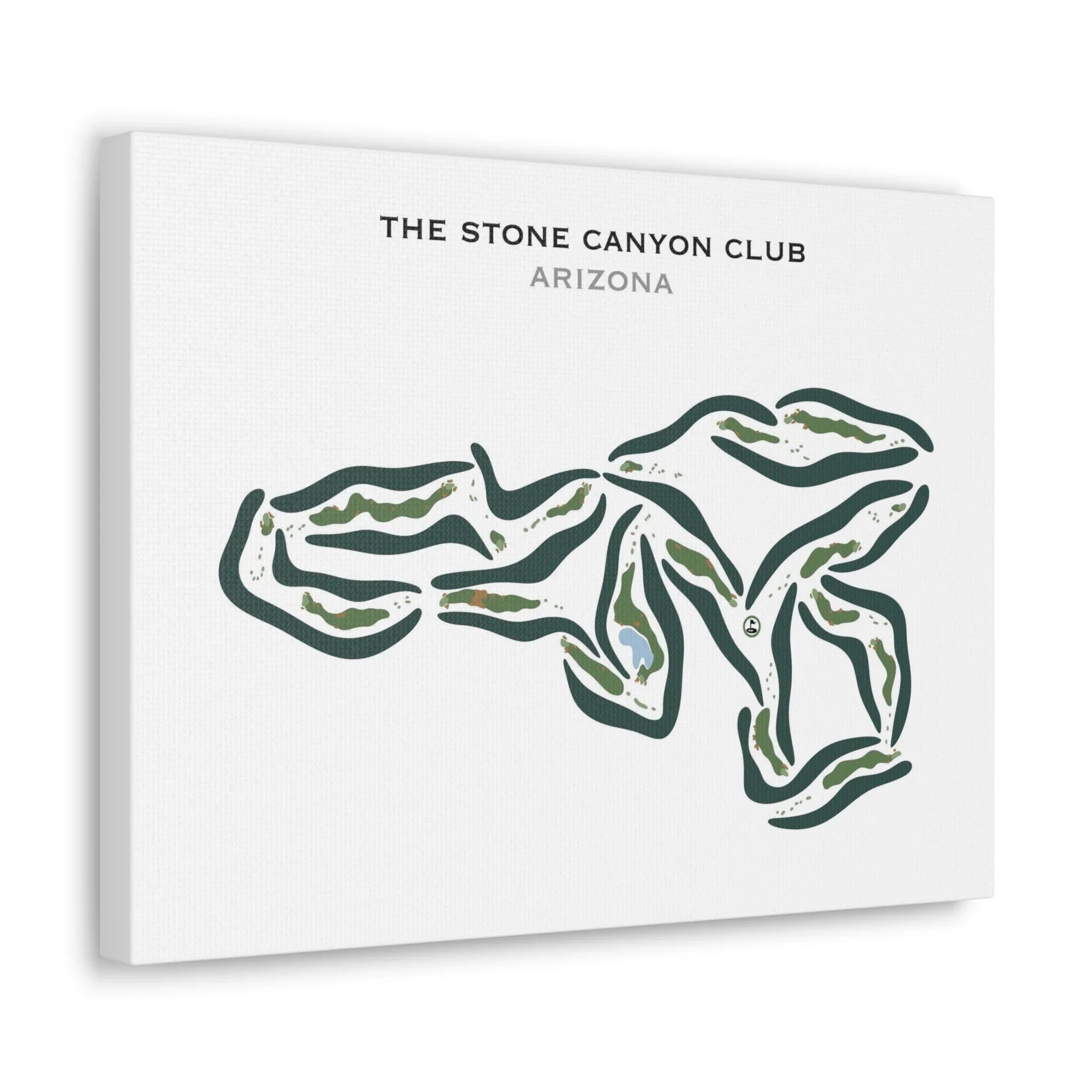 The Stone Canyon Club, Arizona - Printed Golf Courses