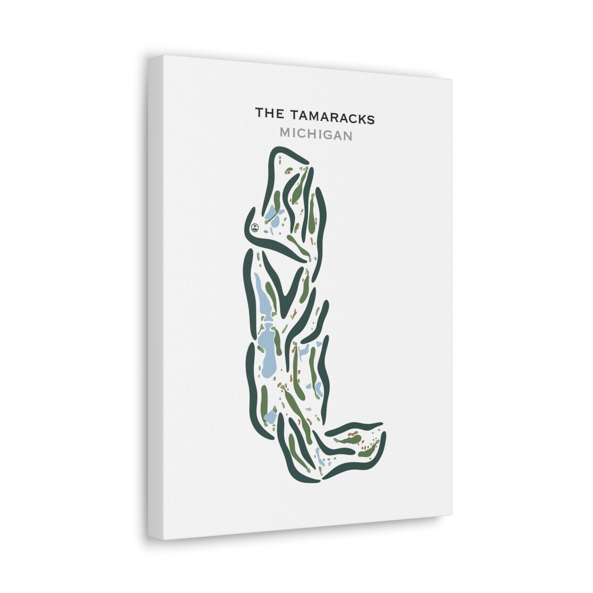 The Tamaracks, Michigan - Printed Golf Courses
