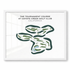 The Tournament Course at Coyote Creek Golf Club, California - Printed Golf Courses