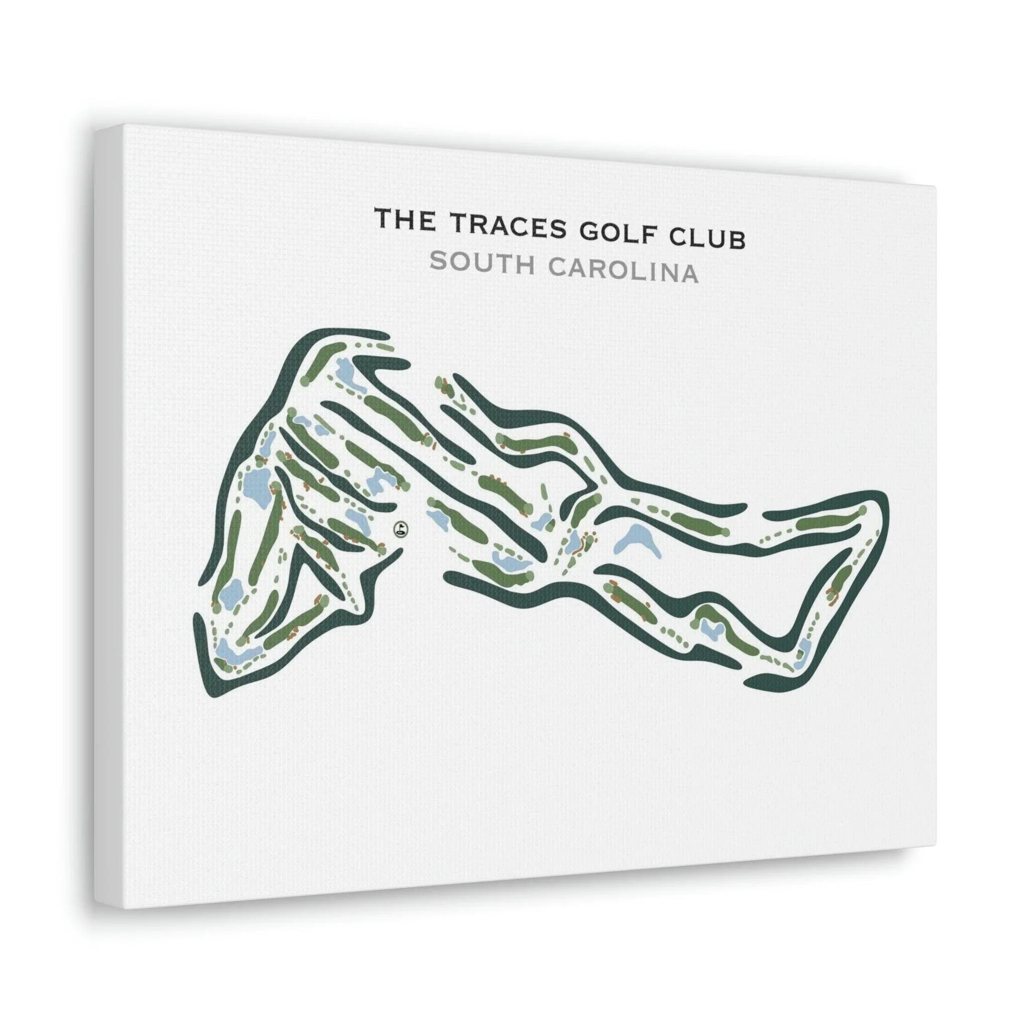 The Traces Golf Club, South Carolina - Printed Golf Courses