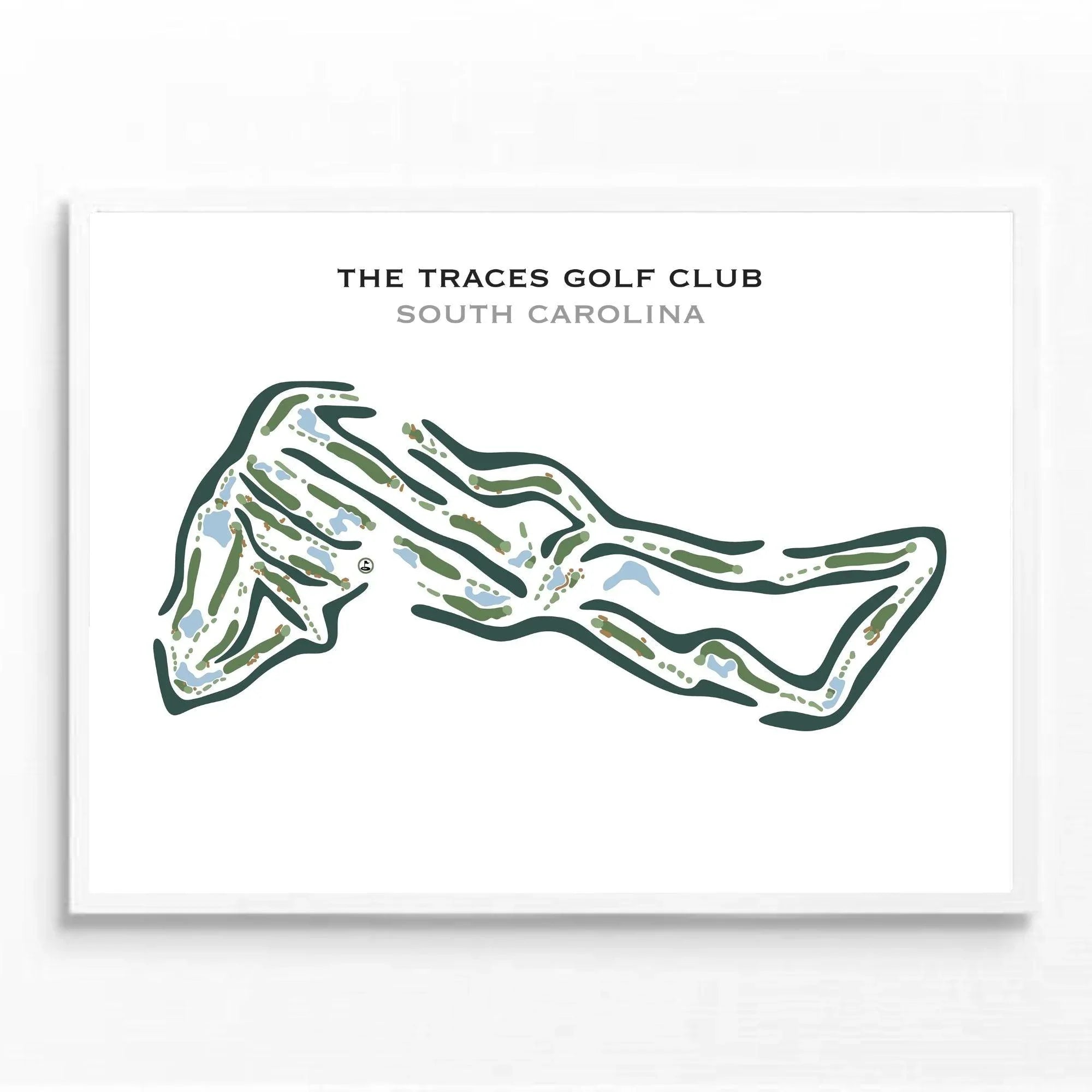 The Traces Golf Club, South Carolina - Printed Golf Courses