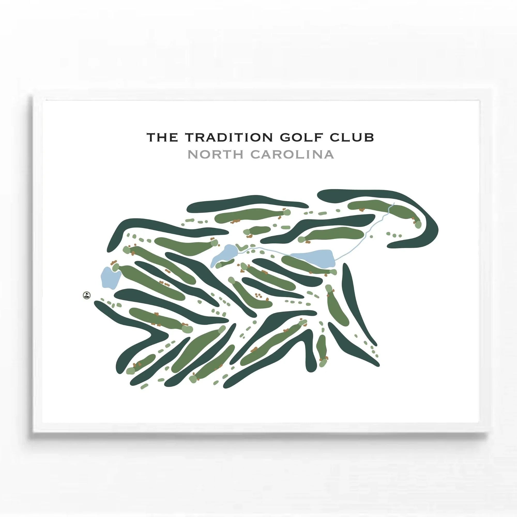 The Tradition Golf Club, North Carolina - Printed Golf Course