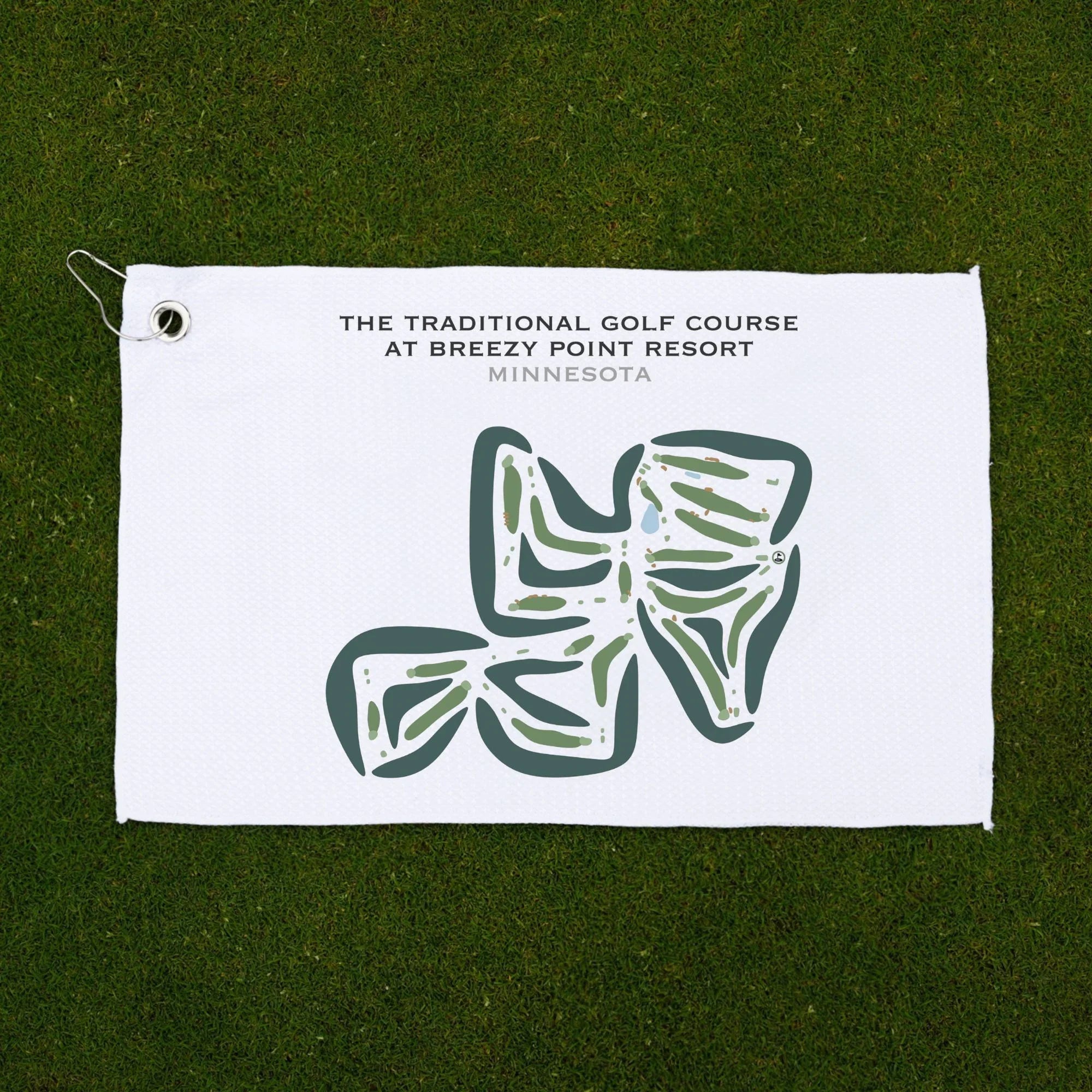 Traditional Golf Course at Breezy Point Resort, Minnesota - Printed Golf Courses