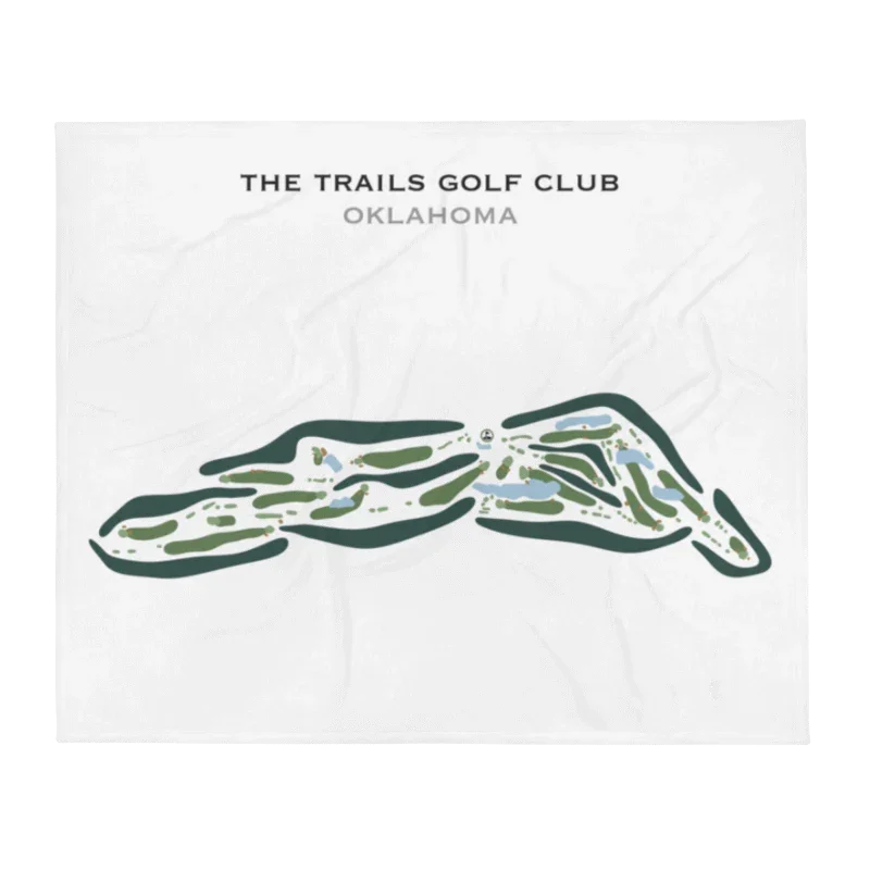 The Trails Golf Club, Oklahoma - Printed Golf Courses