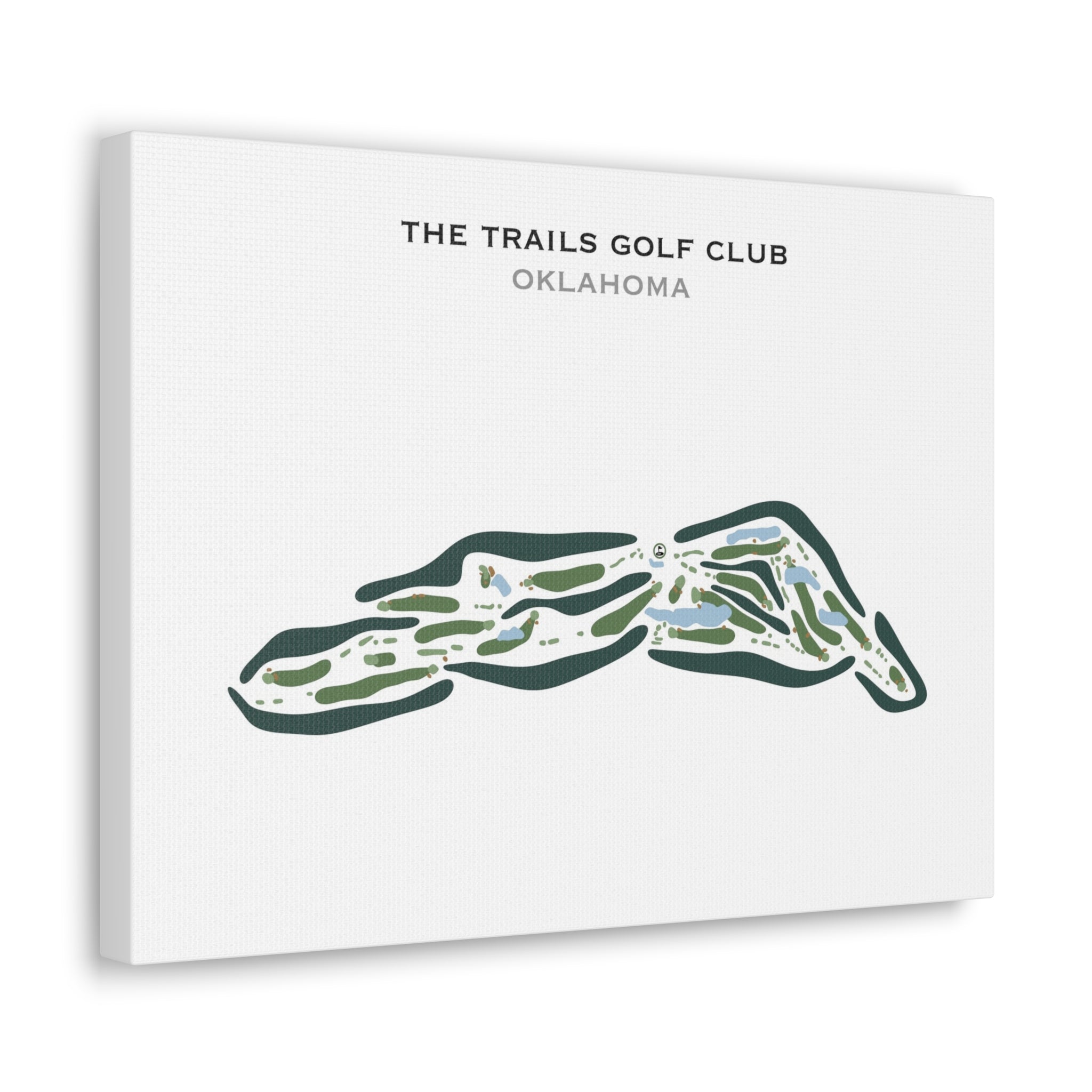 The Trails Golf Club, Oklahoma - Printed Golf Courses