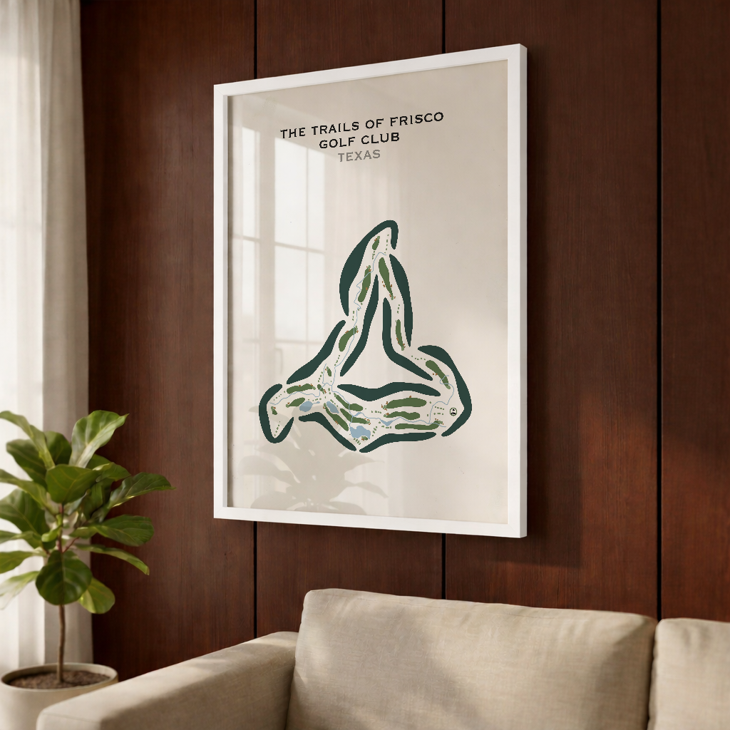 The Trails of Frisco Golf Club, Texas - Printed Golf Courses