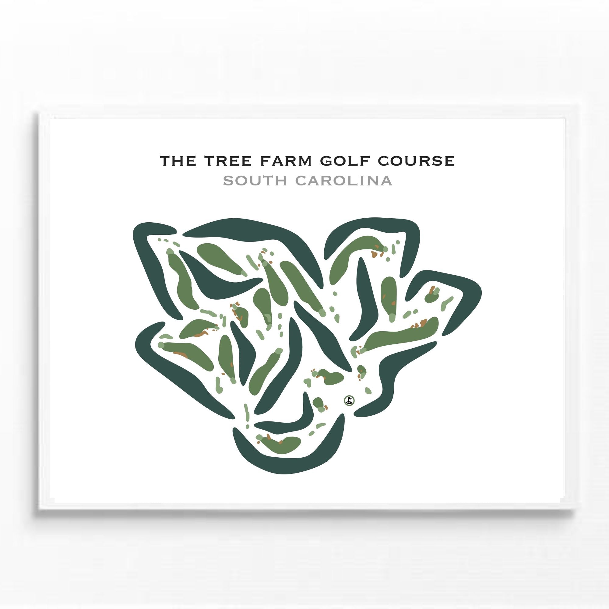 The Tree Farm Golf Course, South Carolina - Printed Golf Courses