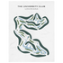 The University Club, Louisiana - Printed Golf Courses