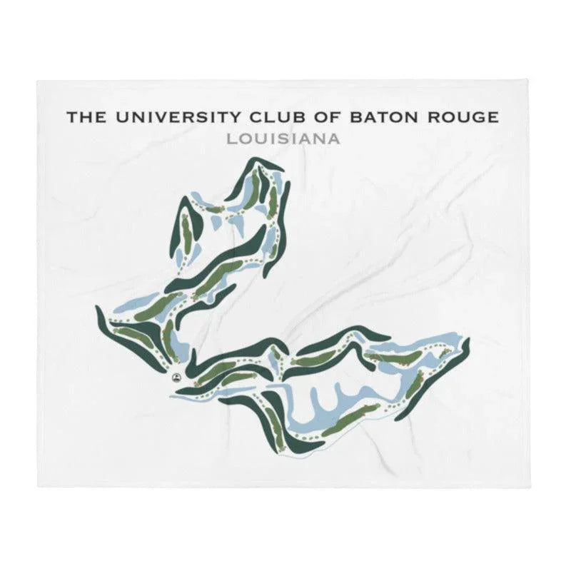 The University Club of Baton Rouge, Louisiana - Printed Golf Courses