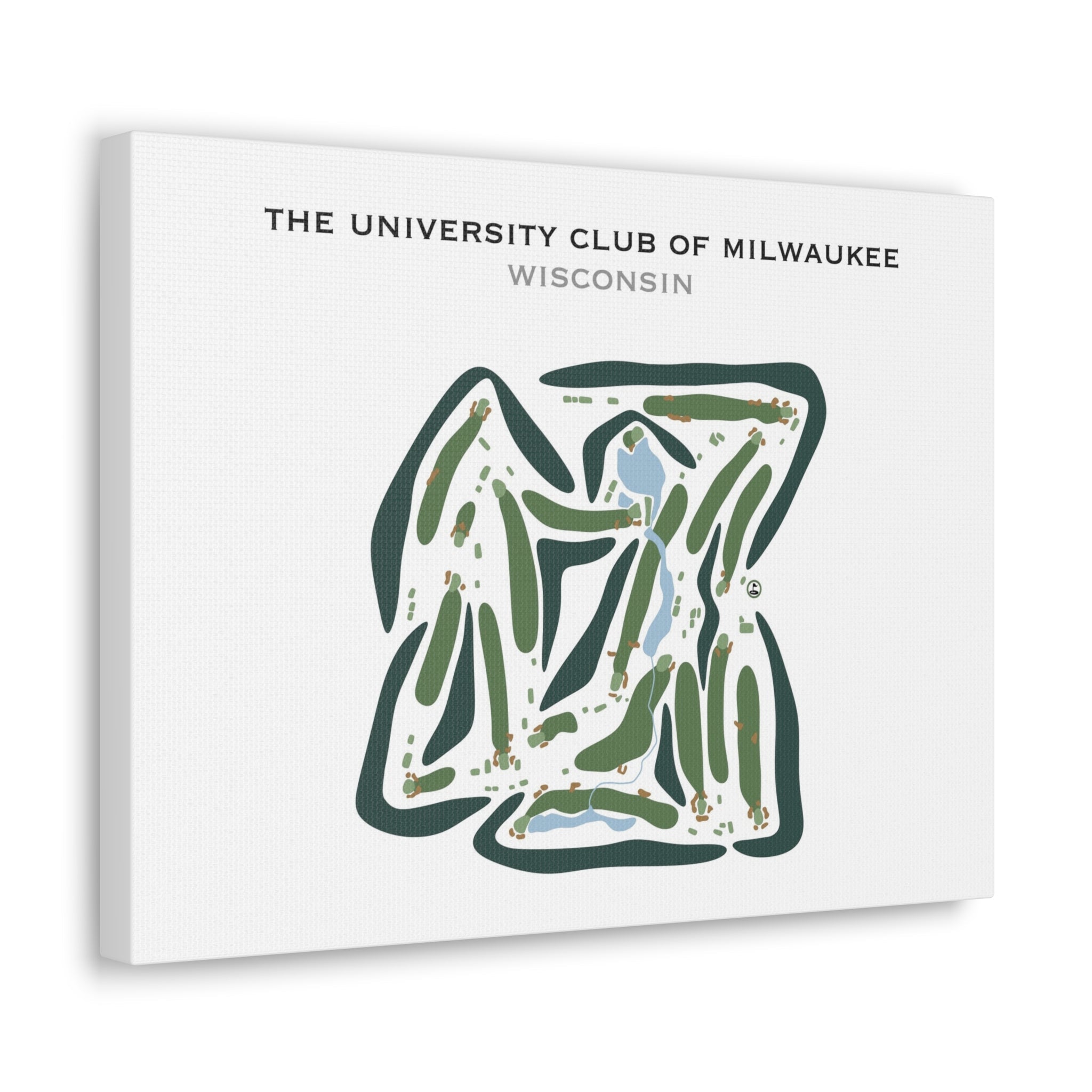 The University Club of Milwaukee, Wisconsin - Printed Golf Courses