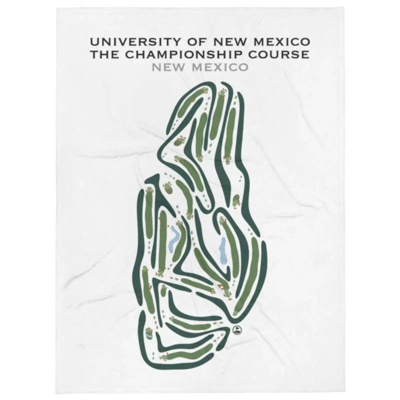 University of New Mexico The Championship Golf Course, New Mexico - Printed Golf Courses