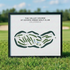 The Valley Course at Coyote Creek Golf Club, California - Printed Golf Courses