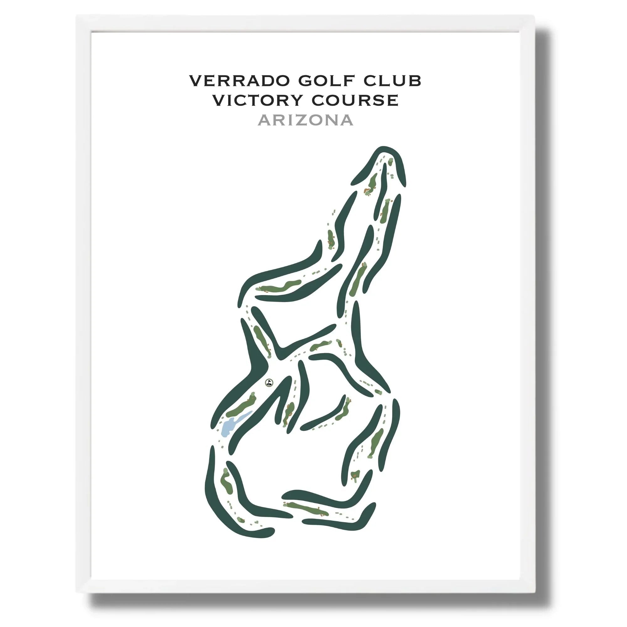 The Victory Course, Verrado Golf Club, Arizona - Printed Golf Course