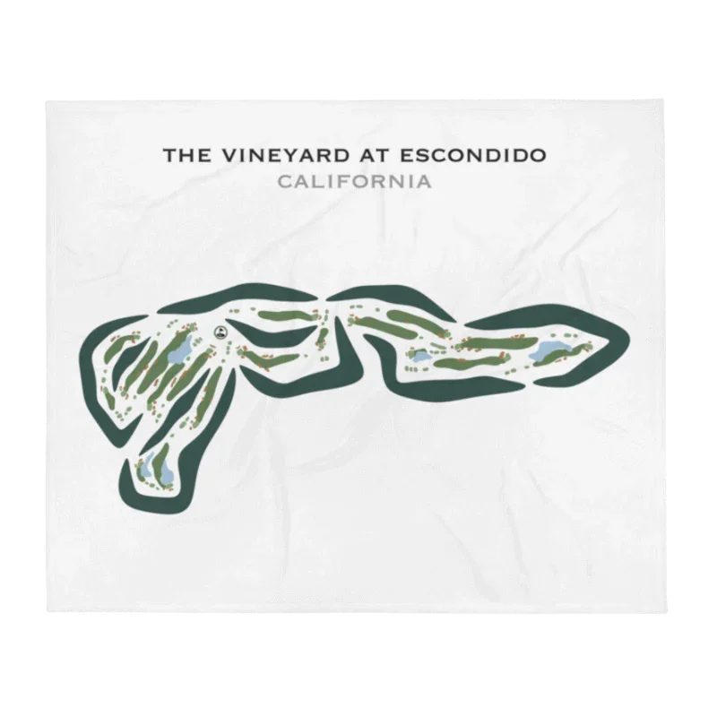 The Vineyard at Escondido, California - Printed Golf Courses