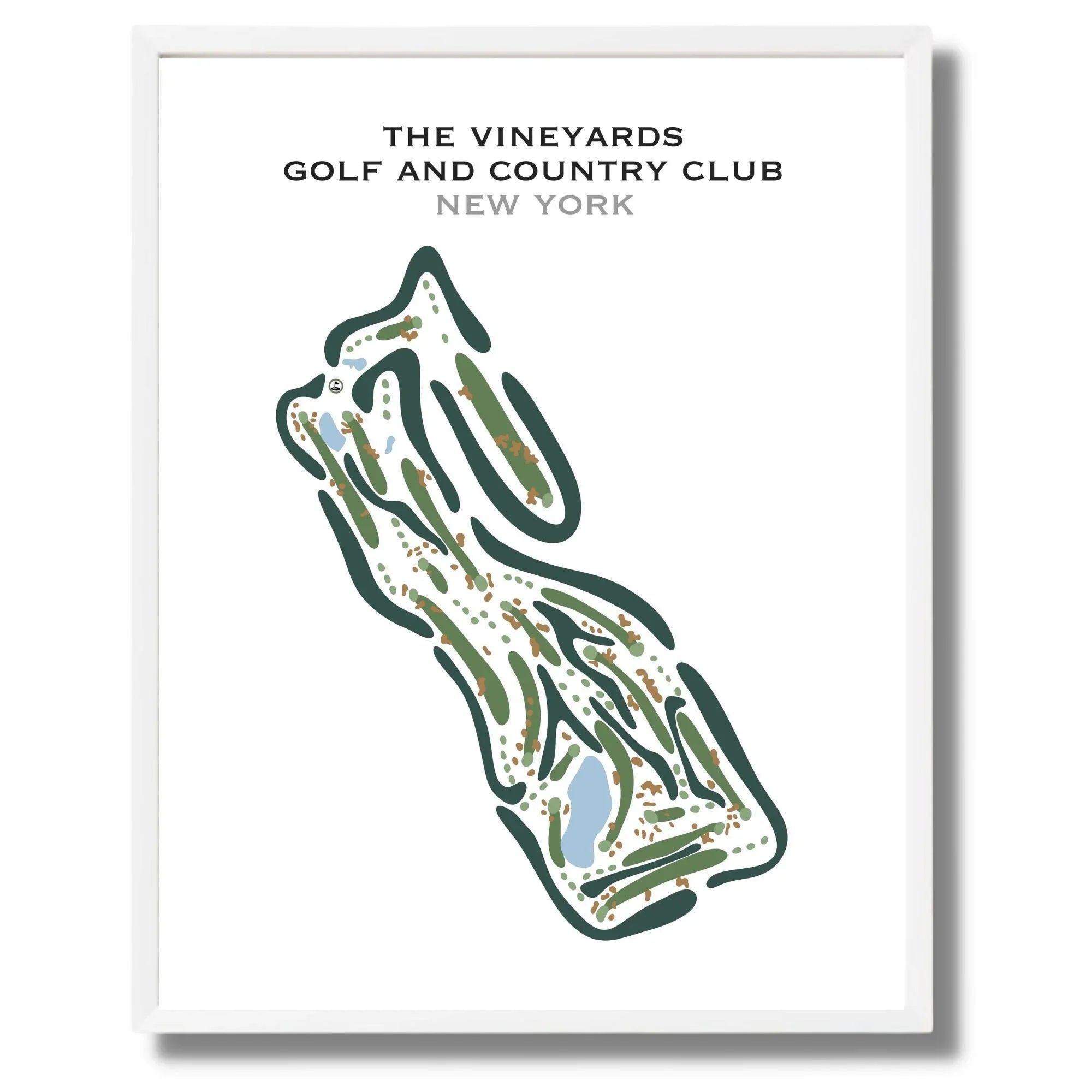 The Vineyards Golf & Country Club, New York - Printed Golf Courses