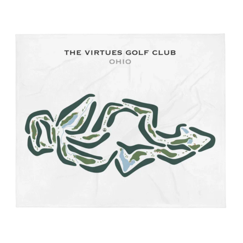 The Virtues Golf Club, Ohio - Printed Golf Courses