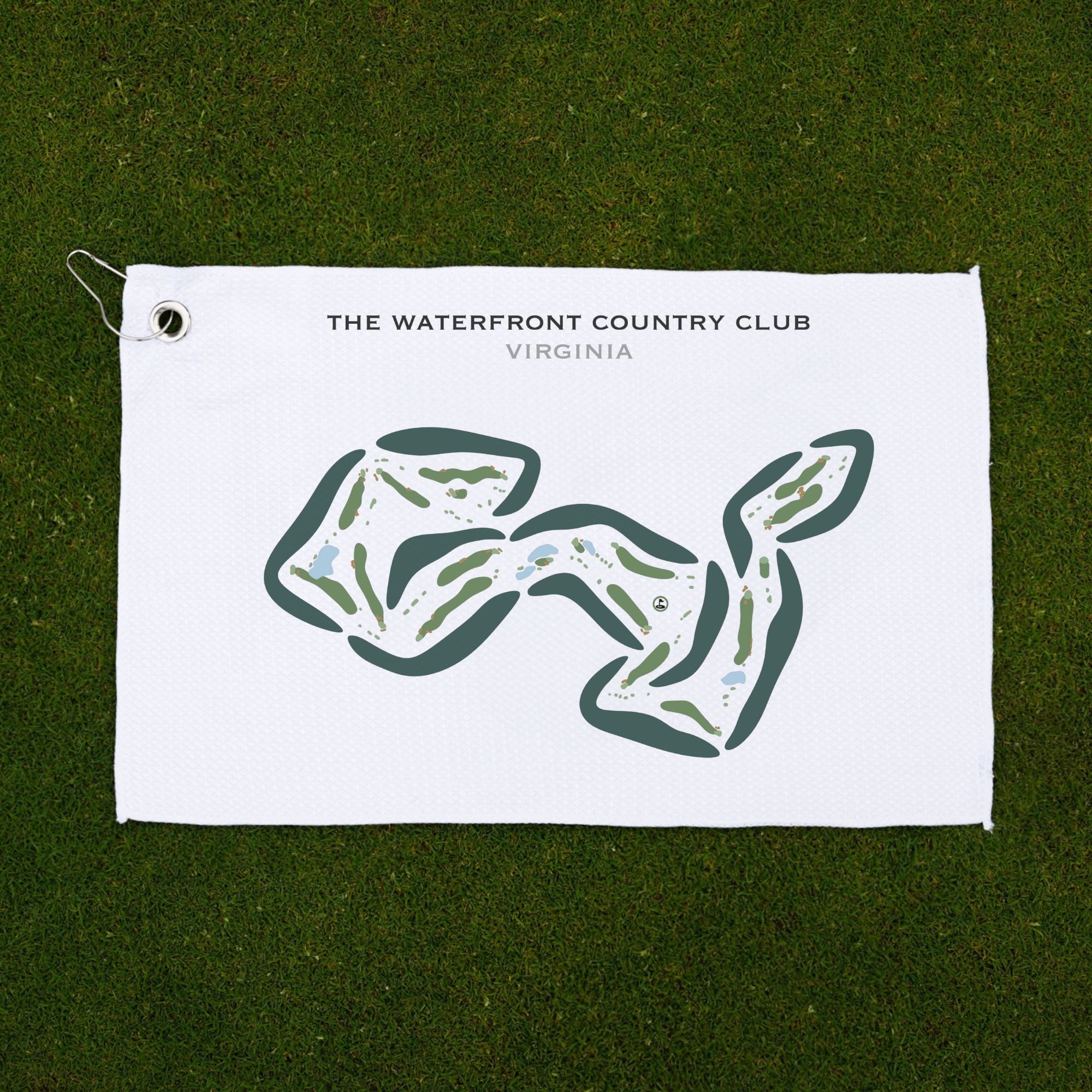 Waterfront Country Club, Virginia - Printed Golf Courses