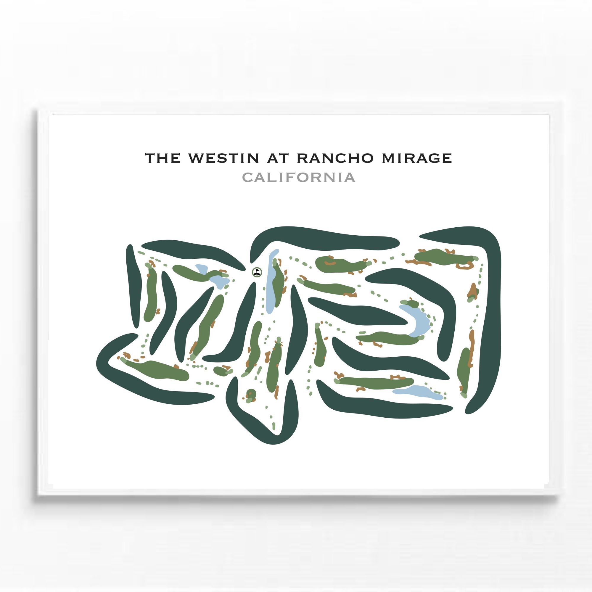 The Westin Rancho Mirage Golf Resort & Spa, California - Printed Golf Courses