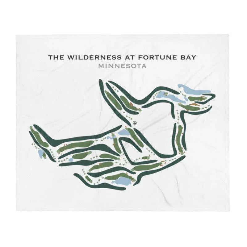 The Wilderness at Fortune Bay, Minnesota - Printed Golf Courses