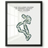 The Willows Course at Kenton County Golf Course, Kentucky - Printed Golf Courses
