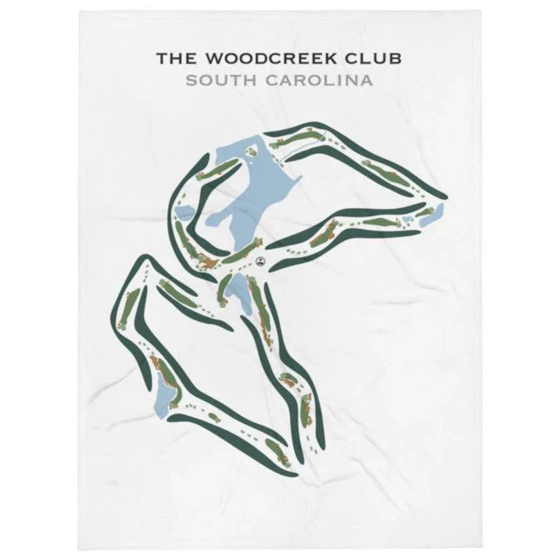 The Woodcreek Club, South Carolina - Printed Golf Courses