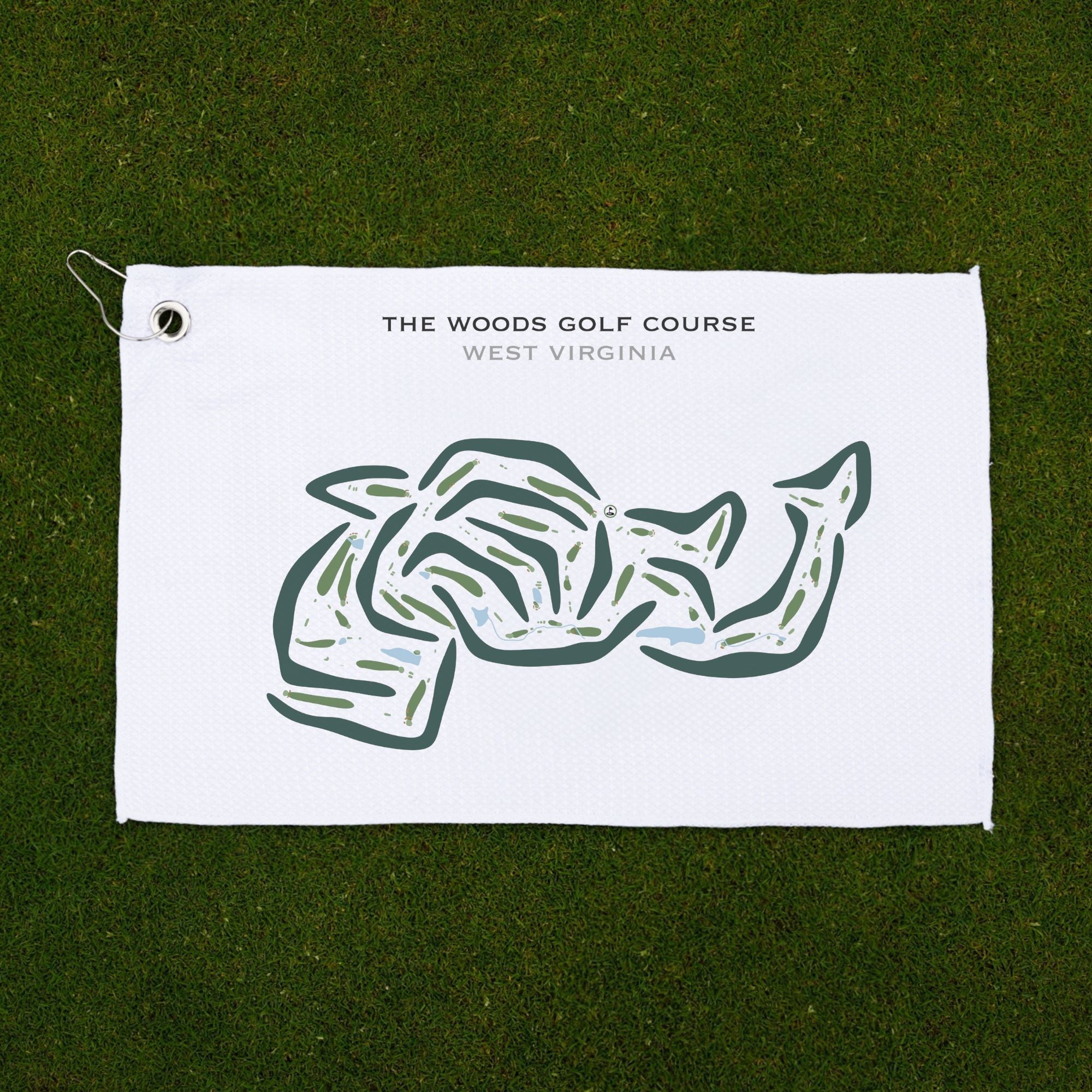 The Woods Golf Course, West Virginia - Printed Golf Courses