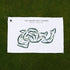 The Woods Golf Course, West Virginia - Printed Golf Courses