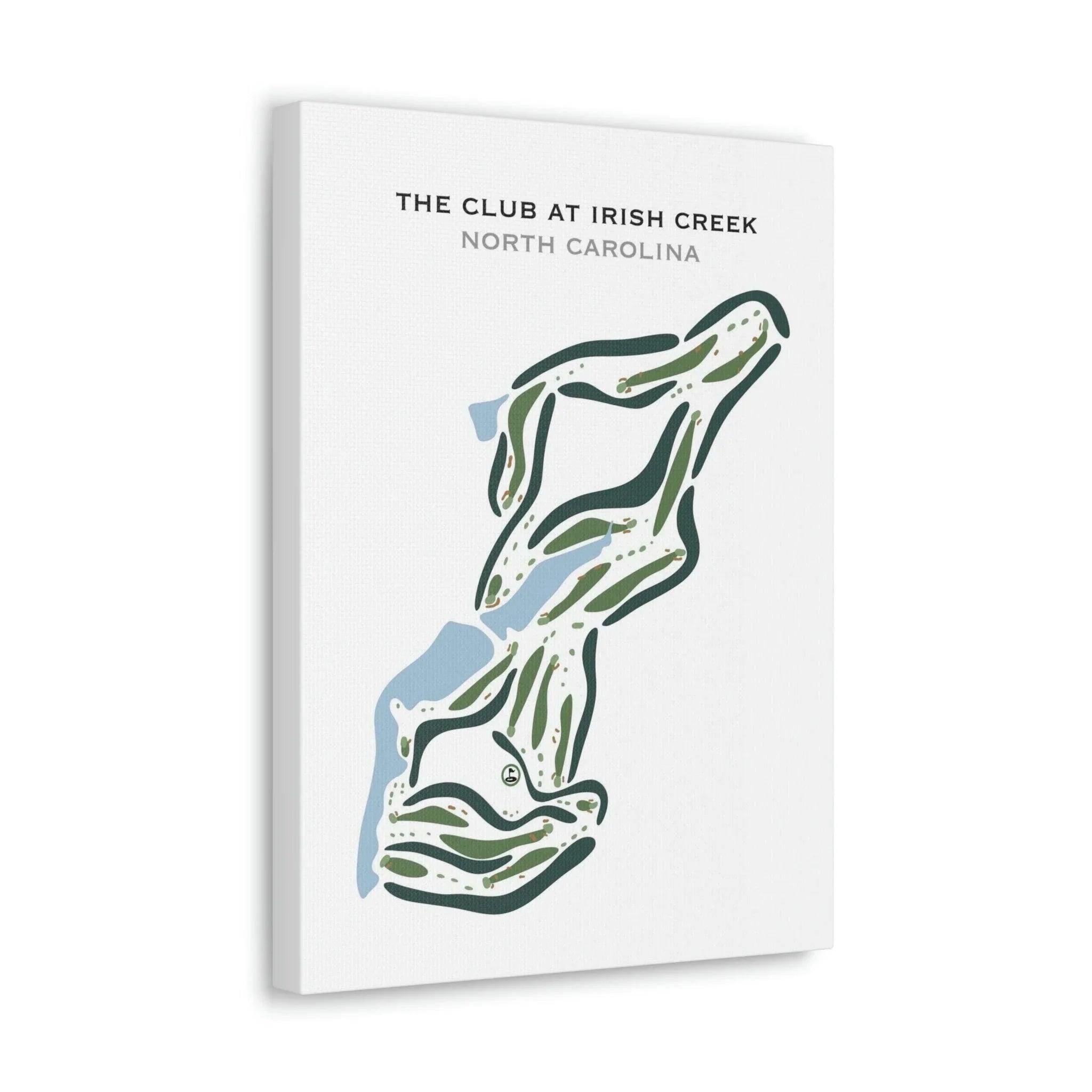 The Club at Irish Creek, North Carolina - Printed Golf Courses