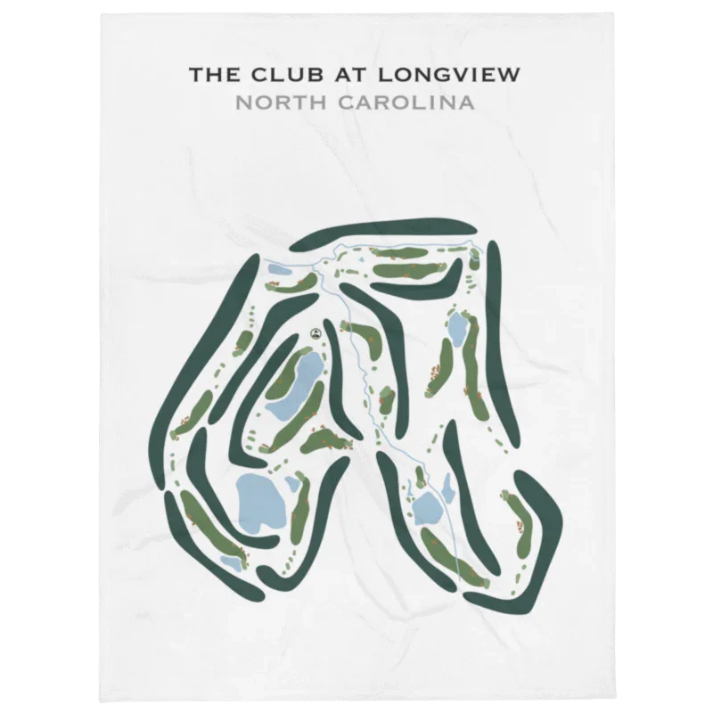 The Club at Longview, North Carolina - Printed Golf Courses