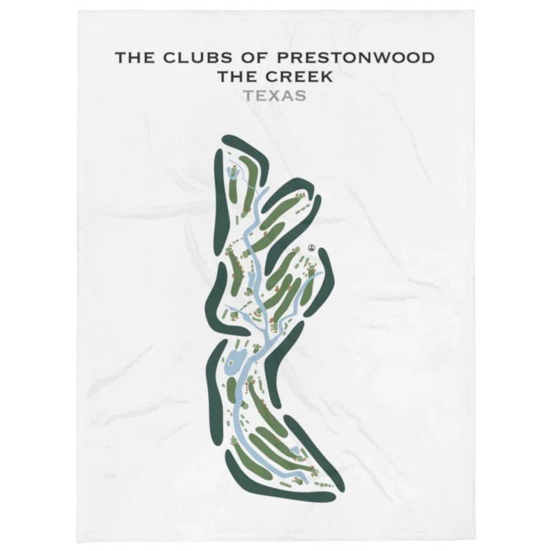 The Clubs of Prestonwood - The Creek, Texas - Printed Golf Courses